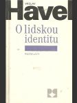 O lidskou identitu - náhled