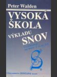 Vysoká škola výkladu snov - náhled