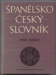 Španělsko-český slovník - náhled