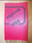 Zápisník agitátora 1988 - náhled