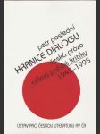 Hranice dialogu. Česká próza očima polské kritiky 1945-1995 - náhled