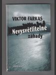 Nevysvětlitelné záhady - náhled