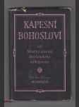 Kapesní bohosloví čili Stručný sloník křestanského náboženství - náhled