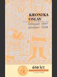 Kronika oslav: Listopad 1997; prosinec 1998 - náhled