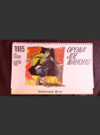 Kalendář 1985 - Opona jde nahoru - náhled