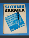 Slovník zkratek - náhled