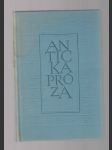 Antická próza - Láska a dobrodružství - náhled