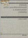 Základy počtu pravěpodobnosti a matematické statistiky - náhled