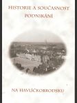 Historie a součastnost podnikání na Havličkobrodsku - náhled