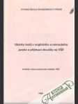Ukázky testu z anglického a německého jazyku u přijímací zkoušky na VŠE - náhled