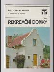 Rekreační domky - náhled