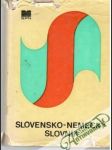 Slovensko - nemecký slovník - náhled