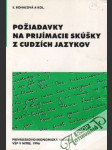 Požiadavky na prijímacie skúšky z cudzích jazykov - náhled