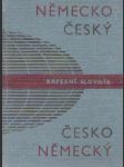 Německo-český a česko-německý kapesní slovník - náhled