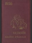 Kalendářík malého střádala 1938 - náhled