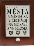 Města a městečka v čechách, na moravě a ve slezsku  - náhled