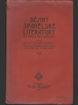 Dějiny španělské literatury - náhled