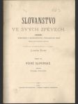 Slovanstvo ve svých zpěvech - náhled