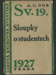 Sloupky o studentech - náhled