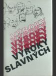 Výroky slavných - náhled