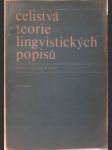 Celistvá teorie lingvistických popisů - náhled