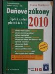 Daňové zákony 2010 - náhled