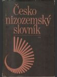 Česko-nizozemský slovník - náhled