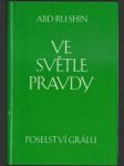 Ve světle pravdy – poselství grálu - náhled