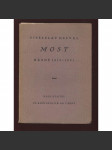Most, básně 1919-1921 (Vítězslav Nezval, 1. vydání, knižní prvotina) - náhled
