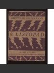 9. listopad (obálka Josef Čapek) - náhled