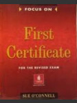 Focus on first certificate  - náhled
