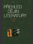 Přehled dějin literatury pro střední odborná učiliště - náhled