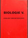 Biologie v. - základy obecné biologie - náhled