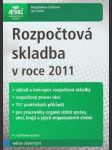 Rozpočtová skladba v roce 2011 - 4. rozšířené vydání - náhled