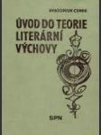 Úvod do teorie literární výchovy - náhled