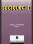 Sociologie - náhled