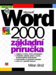 Microsoft word 2000 - základní příručka - náhled