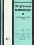 Strojírenská technologie iii. pro strojírenské učební obory - náhled