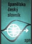 Španělsko český slovník - náhled