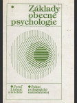 Základy obecné psychologie - náhled