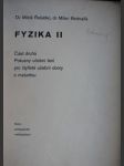 Fyzika ii - pokusný učební text pro čtyřleté uo s maturitou - náhled