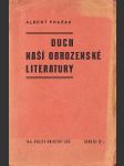 Duch naší obrozenské literatury - náhled