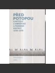 Před potopou. Kapitoly z americké literární kritiky 1930-1970. - náhled