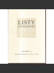 Listy filologické / Folia philologica 132/2009/1-2 - náhled