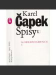 Korespondence I. (Karel Čapek - Spisy Karla Čapka, sv. XXII.) - náhled