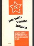 Paměti Vasila Biľaka 2. - náhled