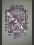 Ročenka městského musea v jaroměři 1935 - náhled