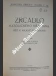 Zrcadlo katolického křesťana - řeči k májové pobožnosti - kaška antonín - náhled