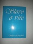 Slovo o víře - kratochvíl václav - náhled