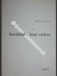 Sociální učení církve - bahounek tomáš jiří - náhled